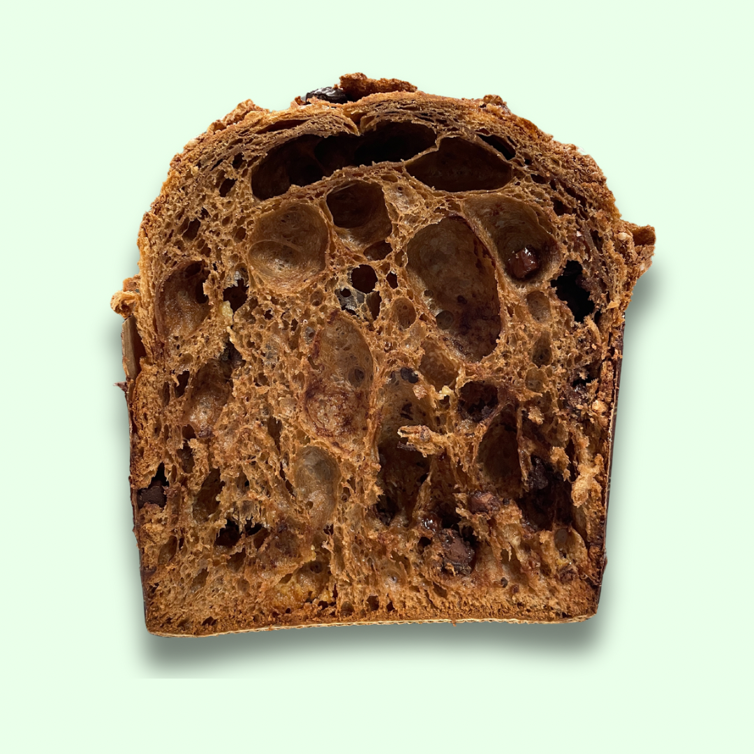 Immagine di Panettone ai tre cioccolati